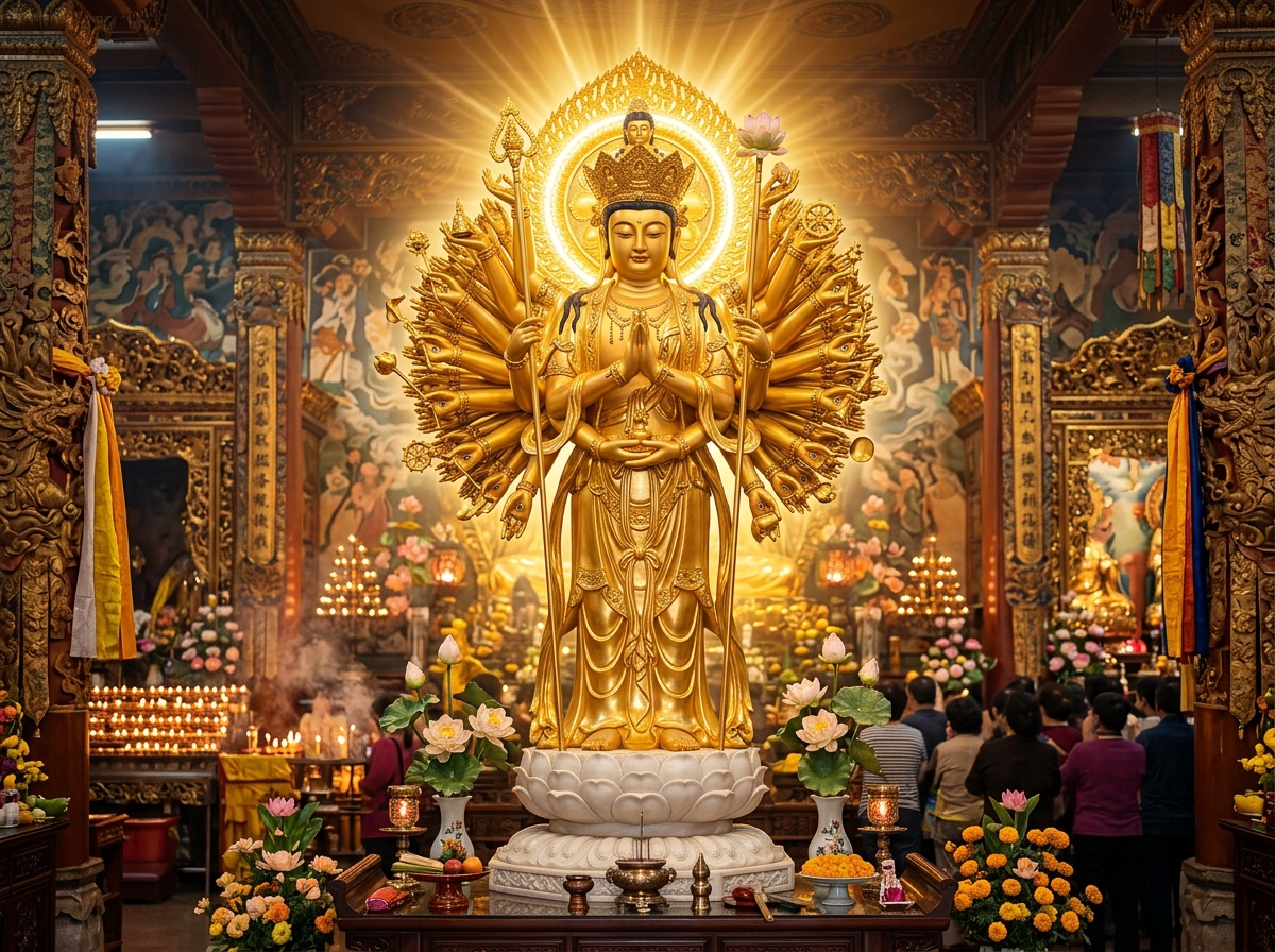 Thousand-Armed Avalokitesvara Bodhisattva